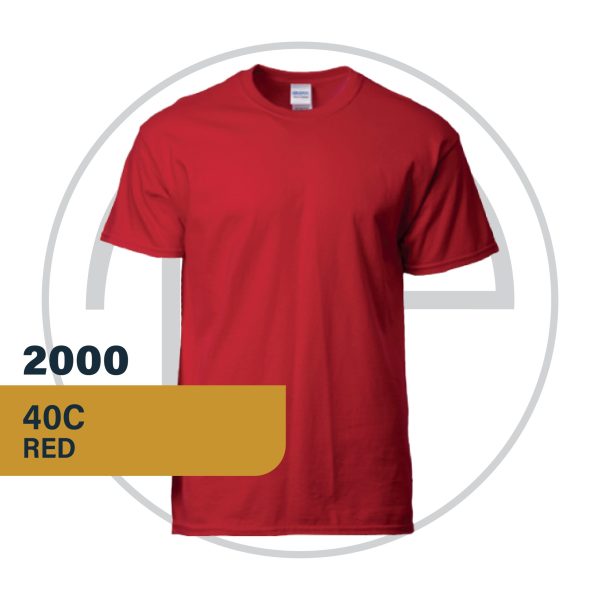 Gildan Ultra Cotton 40C Red
