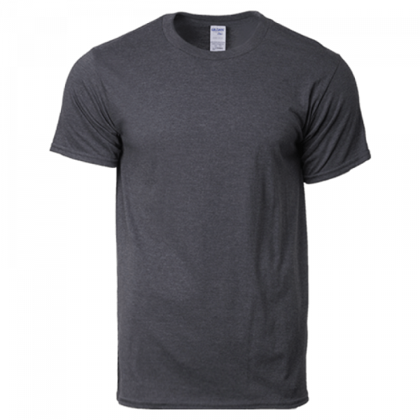 Gildan Premium Cotton Round Neck T-Shirt Dark Heather-76000-108C