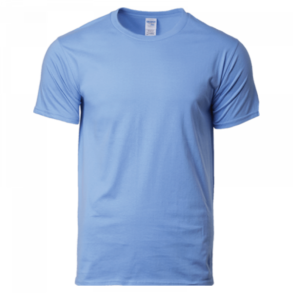 Gildan Premium Cotton Round Neck T-Shirt Carolina Blue-76000-109C