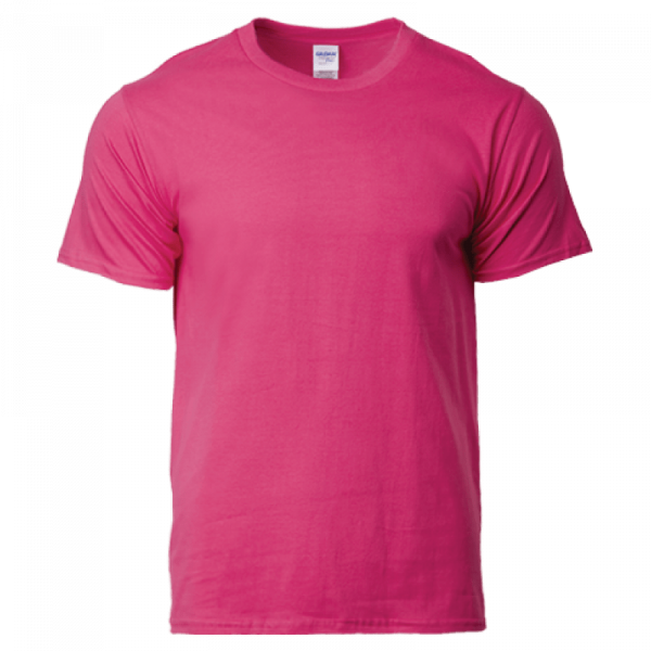 Gildan Premium Cotton Round Neck T-Shirt Heliconia-76000-10C