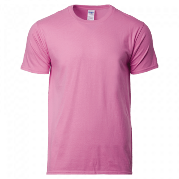 Gildan Premium Cotton Round Neck T-Shirt Azalea-76000-71C