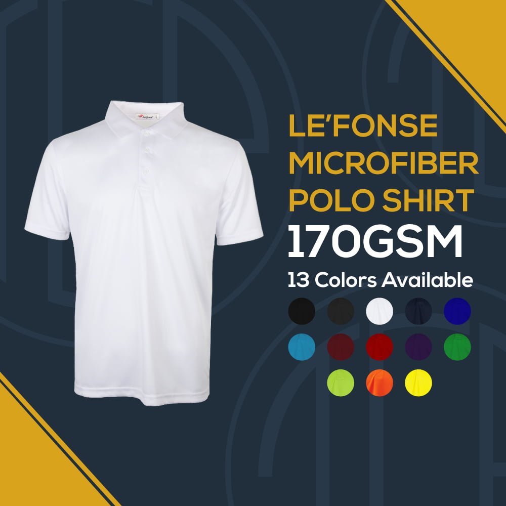Le'fonse Microfiber Polo Shirt