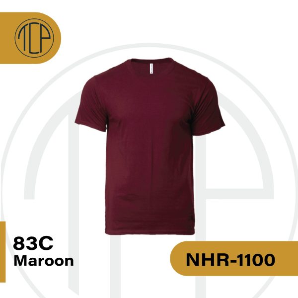 North Harbour Tshirt NHR1100 83C Maroon