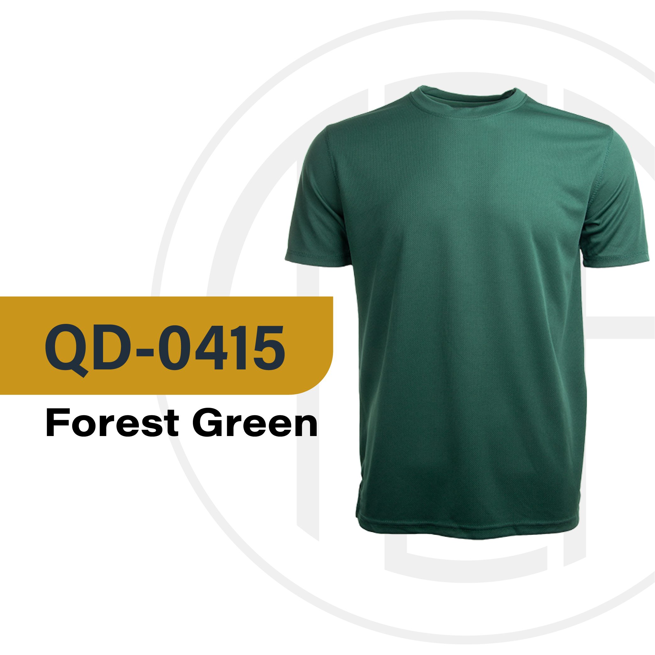 Oren Sport Quick Dry 160GSM QD04 Unisex Round Neck Plain T-Shirt