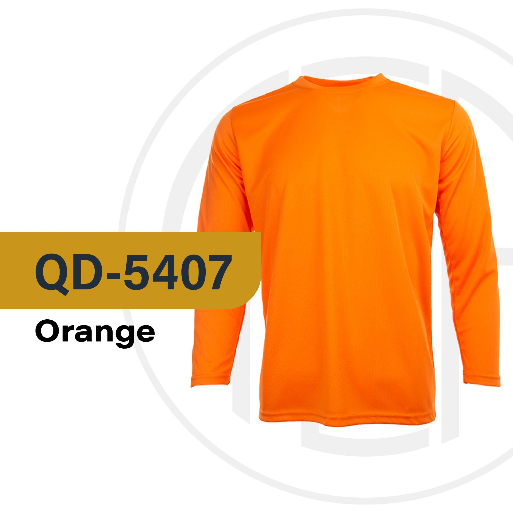 Oren Sport Quick Dry 160GSM QD54 Unisex Long Sleeve Round Neck Plain T ...