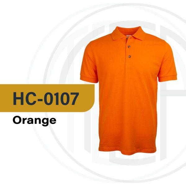 Oren Sport HC01 Orange Polo Shirt HC0107