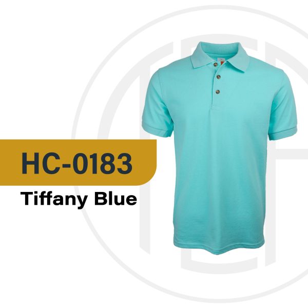 Oren Sport HC01 Tiffany Blue Polo Shirt HC0183