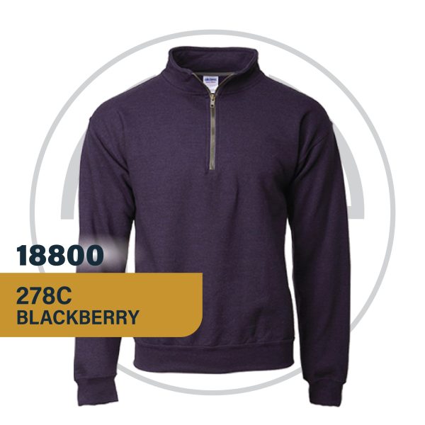 Gildan 18800 Vintage Cadet Collar Sweatshirt Blackberry customproject.my