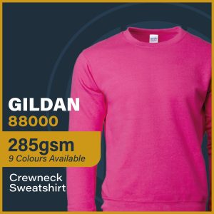 Gildan 88000 Crewneck Sweatshirt customproject.my