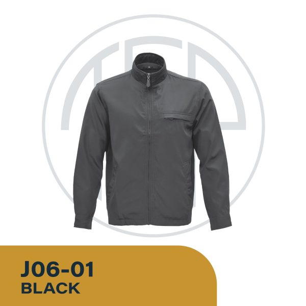 Lefonse J06 Bonde Jacket Black customproject.my