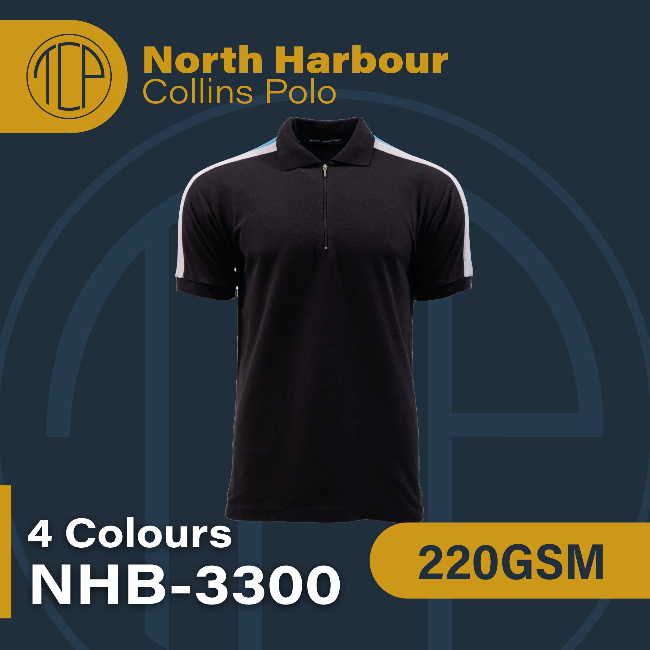 North Harbour NHB3300 Collins Polo customproject.my