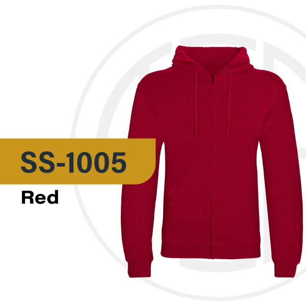 Oren Sport Sweatshirt Hoodie SS10 Red customproject.my