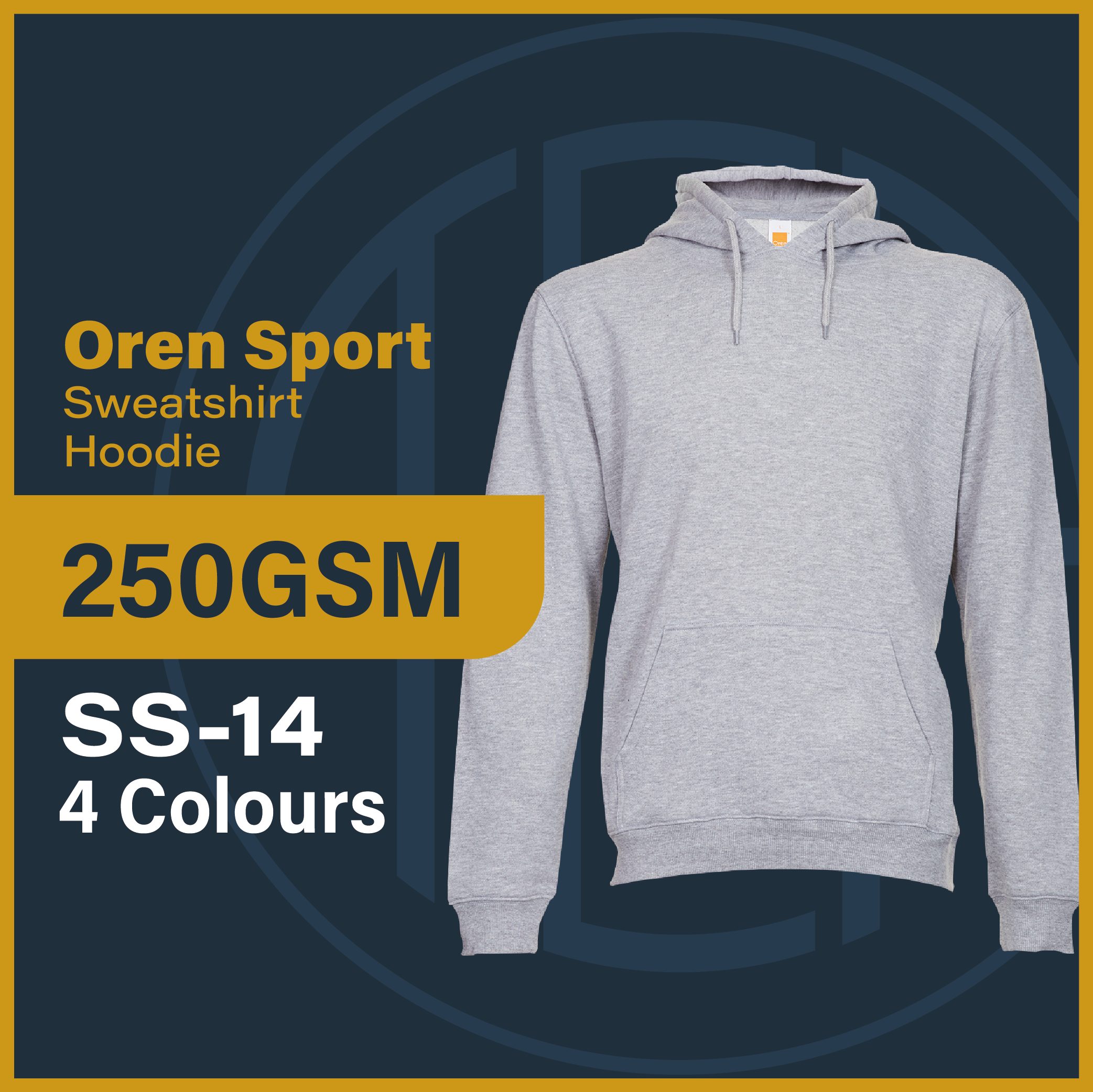 Oren Sport Sweatshirt Hoodie SS14 customproject.my