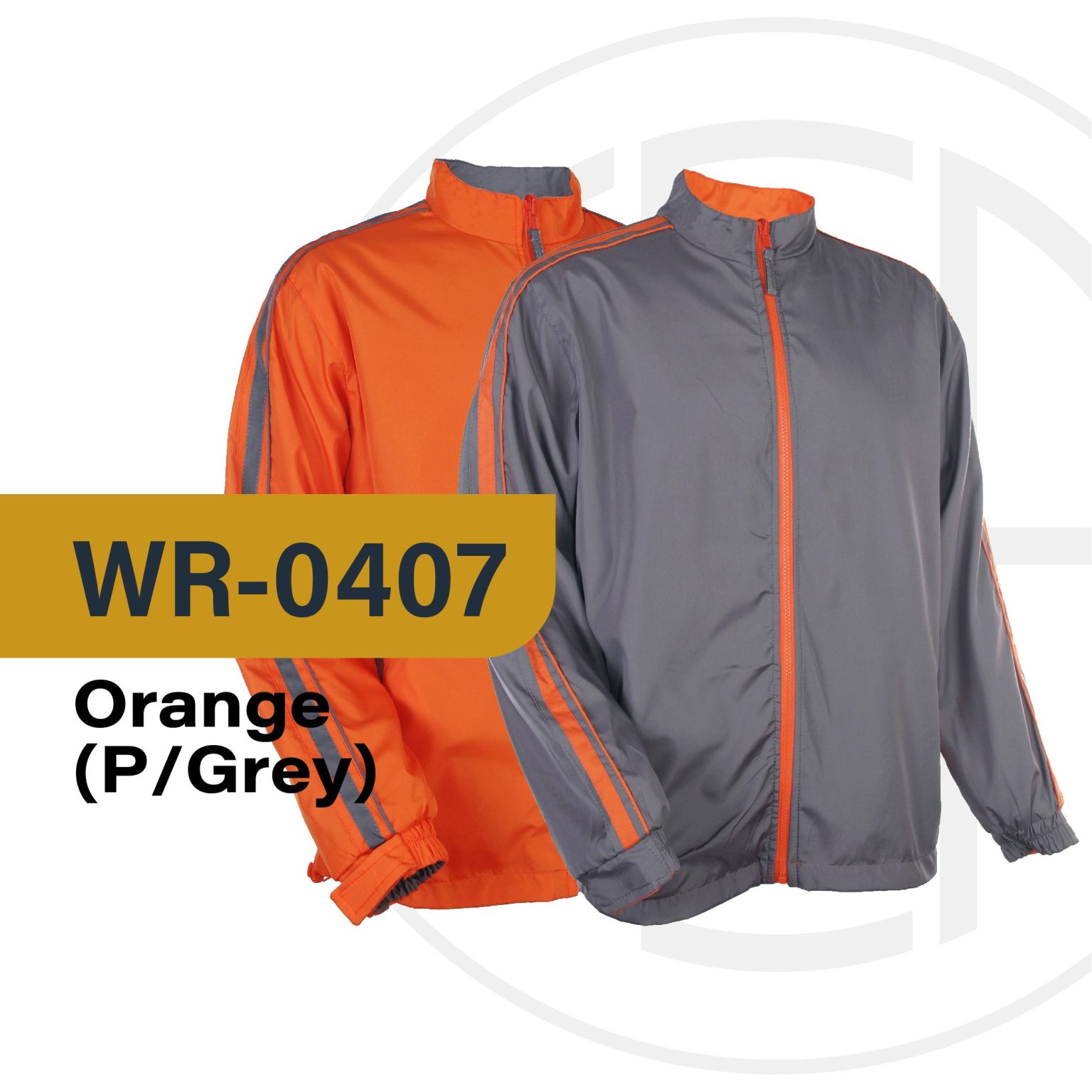 Oren Sport Jacket 125GSM WR04 Unisex Reversible Windbreaker - Custom ...