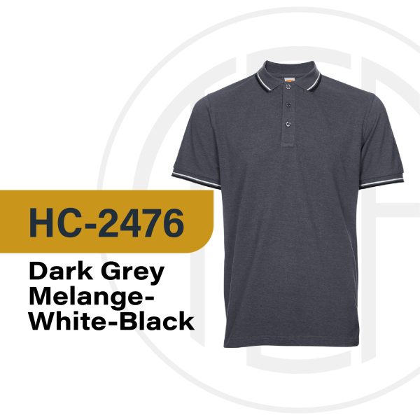 Oren Sport Polo HC24 Dark Grey customproject.my