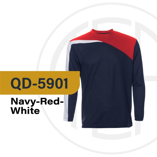 Oren Sport Quick Dry Long Sleeve QD59 Black customproject.my