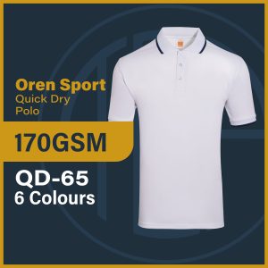 Oren Sport Quick Dry Polo QD65 customproject.my