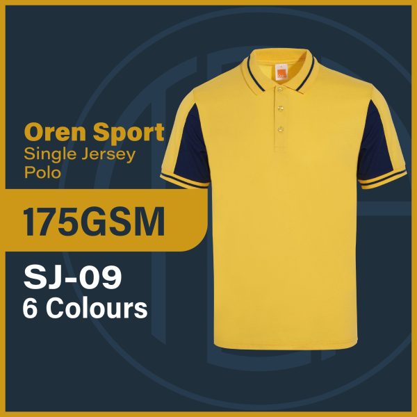 Oren Sport Single Jersey Polo SJ09 customproject.my