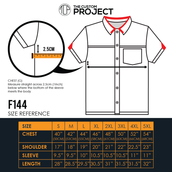 Oren Sport F1 Uniform F144 customproject.my